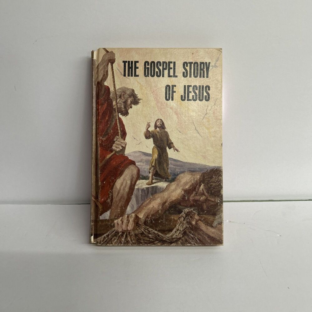 The Gospel Story of Jesus 1964 Vintage Hardcover Book Lutheran Church 1st Ed